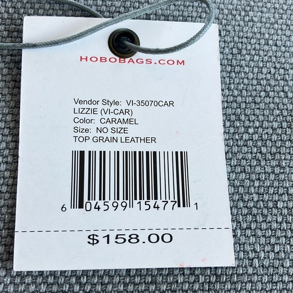 Hobo top grain caramel leather MSRP $158 Lizzie ( minor flaws) clutch/ handbag - Picture 4 of 13